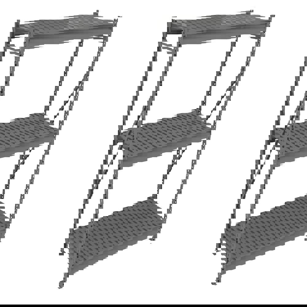 Bulk Storage Rack: 4,150 lb per Shelf, 3